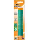 BIC Evolution Wood Free Graphite Pencils HB Pack of 4 4 per pack