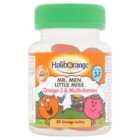 Haliborange Kid's Softies Omega-3 & Multivitamins Orange Gummies 3-7yrs 30 per pack