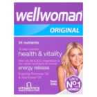 Vitabiotics Wellwoman Original Health & Vitality Capsules 30 per pack