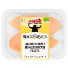 The Black Farmer Organic Chicken Breast Fillets Typically: 375g