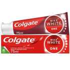 Colgate Max White One Whitening Toothpaste 75ml
