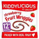 Kiddylicious Fruit Wriggles, strawberry, infant snack, 12months+ 12g