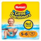 Huggies Little Swimmers Swim Nappies, Size 5-6 (12-18kg) 11 per pack