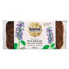 Biona Organic Yeast Free Rye Chia & Flax Seed Bread 500g