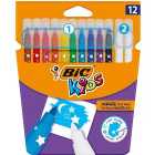 BIC Kids Magic Felt Pens Pack of 12 12 per pack