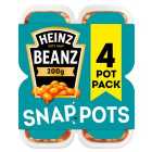 Heinz Baked Beans Snap Pots 4 x 200g