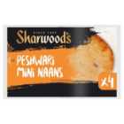Sharwood's Naans Mini Peshwari 4 per pack
