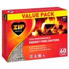 Zip High Performance Energy Firelighters 60 per pack