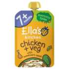 Ella's Kitchen Chicken & Veg Baby Food Pouch 7+ Months 130g