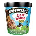 Ben & Jerry's Half Baked Chocolate Vanilla Ice Cream Tub 465ml