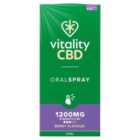 Vitality CBD Berry Oral Spray 1200mg with MCT Oil 30ml