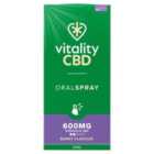Vitality CBD Berry Oral Spray 600mg with MCT Oil 30ml
