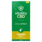 Vitality CBD Lemon Oral Spray 1200mg with MCT Oil 30ml