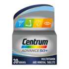 Centrum Advance 50+ Multivitamins with Vitamin D Tablets 30 30 per pack