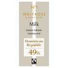 No.1 Dominican Republic Milk Chocolate 49%, 100g