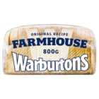 Warburtons Soft White Farmhouse Loaf 800g