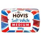 Hovis Medium Sliced Soft White Bread 800g