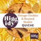 Higgidy West Country Cheddar & Roasted Shallot Quiche 400g