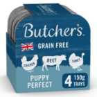 Butcher's Puppy Perfect Trays 4 x 150g