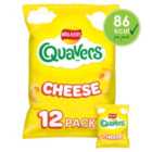 Walkers Quavers Cheese Multipack Snacks 12 per pack