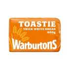 Warburtons Toastie White Thick Sliced 400g