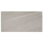 Wickes Olympia Grey Polished Sandstone Porcelain Wall & Floor Tile - 600 x 300mm - Sample
