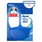 Duck Aqua Blue Toilet Rim Block Holder 36g