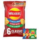 Walkers Classic Variety Multipack Crisps 6 per pack