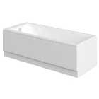Wickes Camisa Sloped Back Single Ended Straight Bath - 1700 x 700mm