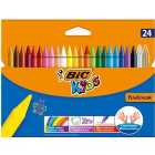 BIC Kids Plastidecor Crayons Wallet of 24 24 per pack
