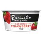 Rachel's Organic Yog Thick & Creamy Forbidden Strawberry 150g