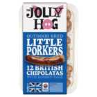 The Jolly Hog Little Porker Chipolata Sausages 340g