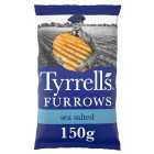 Tyrrells Furrows Sea Salted Sharing Crisps 150g