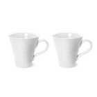 Sophie Conran White Porcelain Mugs Set 2 per pack