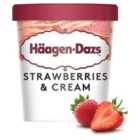 Haagen-Dazs Strawberries & Cream Ice Cream 460ml