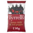 Tyrrells Sweet Chilli & Red Pepper Sharing Crisps 150g