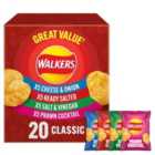 Walkers Classic Variety Multipack Crisps 20 per pack