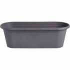 Clever Pots Grey Plastic Long Trough Pot 8L 50cm