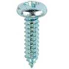 Select Hardware Pan Head Self Tapping Screw Bright Zinc Plated 1"X No8 (20 Pack)