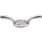 Select Hardware Cleat Hook Chrome Plt 75mm (1 Pack)