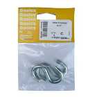 Select Hardware S Hooks Bright Zinc Plated 50mm (2 Pack)