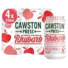 Cawston Press Rhubarb & Sparkling Water 4 x 330ml