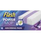 Flash Powermop Absorbing Pad Refills 16 Pack