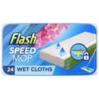 Flash Speedmop Wet Cloths Refill Replacement Pads 24 Pack