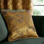 Crane Old Gold Woven Cushion