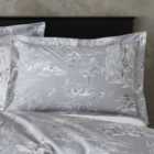 Chinoiserie Grey Oxford Pillowcase