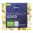 Nivea Naturally Good Argan Night Cream 50ml