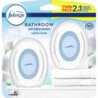Febreze Cotton Fresh Bathroom Air Freshener Twin Pack