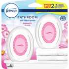 Febreze Blossom and Breeze Bathroom Air Freshener Twin Pack