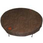 Canadian Spa Round Hot Tub Cover - Brown